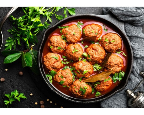 Buffalo Meatballs 